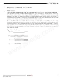 AT25DF081A-MH-Y Datasheet Pagina 17