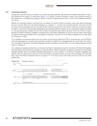 AT25DF081A-MH-Y Datasheet Pagina 20