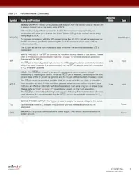 AT25DF256-MAHN-Y Datasheet Pagina 3