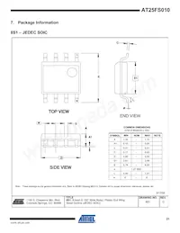 AT25FS010Y7-YH27-T Datasheet Page 21