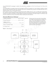 AT25HP256W-10SI-1.8 Datasheet Pagina 2