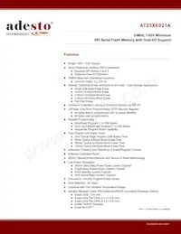 AT25XE021A-MHN-Y Datasheet Copertura