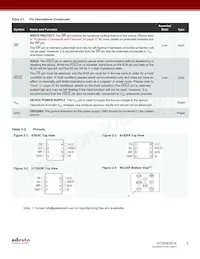 AT25XE021A-MHN-Y Datasheet Pagina 3