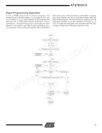 AT27BV010-90TU Datasheet Page 9