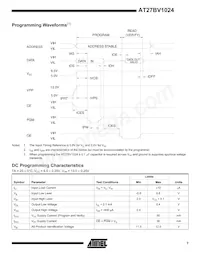 AT27BV1024-12JU Datasheet Pagina 7