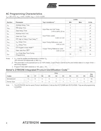 AT27BV256-70RU Datasheet Pagina 8