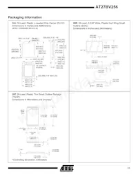 AT27BV256-70RU Datasheet Pagina 11