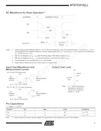 AT27C010-45TU Datasheet Page 5