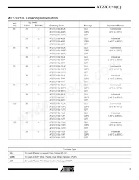AT27C010-45TU Datasheet Page 11