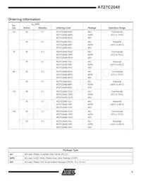 AT27C2048-90VI Datasheet Page 9