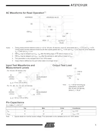 AT27C512R-90RA Datasheet Page 5