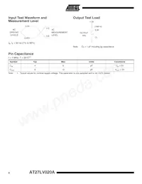 AT27LV020A-90VC Datasheet Pagina 6