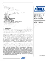 AT27LV256A-90RU Datasheet Copertura