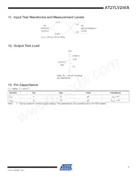 AT27LV256A-90RU Datasheet Pagina 7