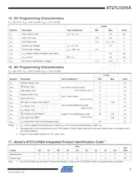 AT27LV256A-90RU Datasheet Pagina 9