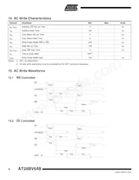 AT28BV64B-20TI Datasheet Pagina 8