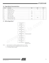 AT28BV64B-20TI Datasheet Pagina 9