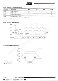 AT28C17E-20SI Datasheet Page 6