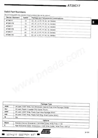 AT28C17E-20SI Datasheet Page 9
