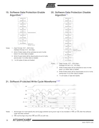 AT28HC64BF-90TU Datasheet Pagina 10