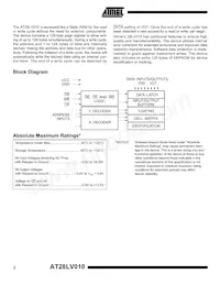 AT28LV010-20TI Datasheet Page 2