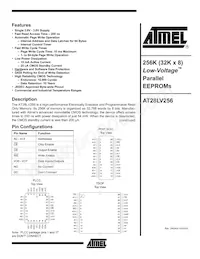 AT28LV256-25TI Datenblatt Cover