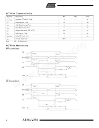 AT28LV256-25TI Datenblatt Seite 6