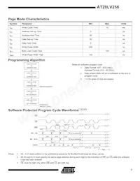 AT28LV256-25TI Datenblatt Seite 7