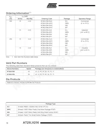 AT28LV256-25TI Datasheet Pagina 10