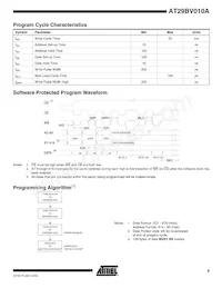 AT29BV010A-15TI Datasheet Pagina 9