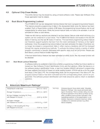 AT29BV010A-15TU-T Datasheet Pagina 5