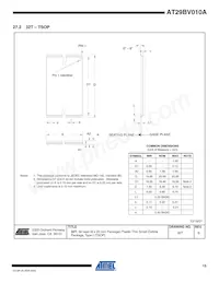 AT29BV010A-15TU-T Datasheet Pagina 15