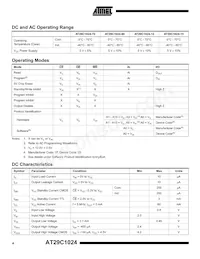 AT29C1024-90TI Datenblatt Seite 4