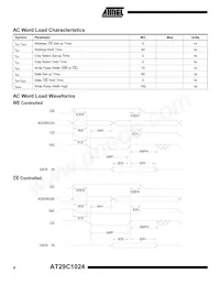 AT29C1024-90TI數據表 頁面 6