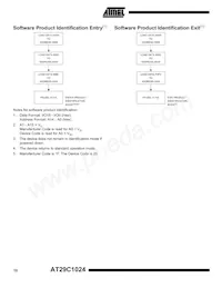 AT29C1024-90TI Datasheet Pagina 10