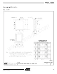 AT29LV020-12TI-T Datenblatt Seite 13