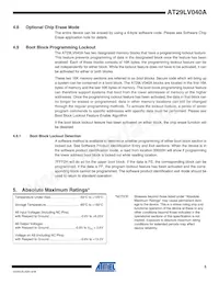 AT29LV040A-15TU-T Datasheet Pagina 5