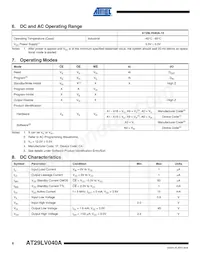 AT29LV040A-15TU-T Datenblatt Seite 6