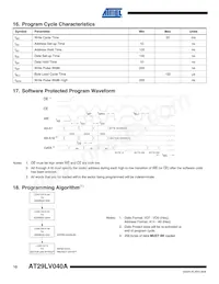 AT29LV040A-15TU-T Datasheet Pagina 10