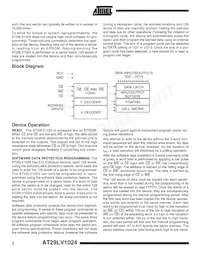 AT29LV1024-20TI Datenblatt Seite 2