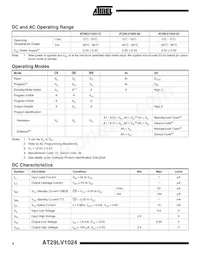 AT29LV1024-20TI Datenblatt Seite 4