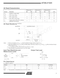 AT29LV1024-20TI Datasheet Pagina 5