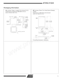 AT29LV1024-20TI Datasheet Pagina 11