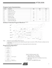 AT29LV256-20TC-T Datenblatt Seite 7