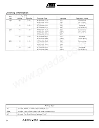 AT29LV256-20TC-T Datasheet Pagina 10