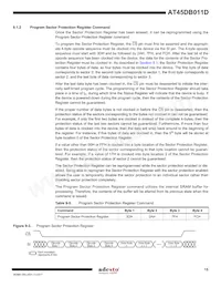 AT45DB011D-MH-T Datasheet Pagina 15