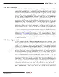 AT45DB011D-MH-T Datasheet Pagina 21