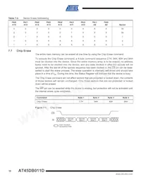 AT45DB011D-SSH-T數據表 頁面 10