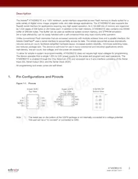 AT45DB021E-UUN2B-T Datasheet Pagina 2