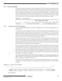 AT45DB041D-SU-SL955 Datasheet Pagina 19